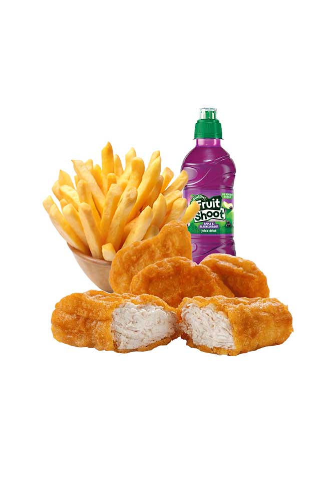 3 Nuggets + Fries