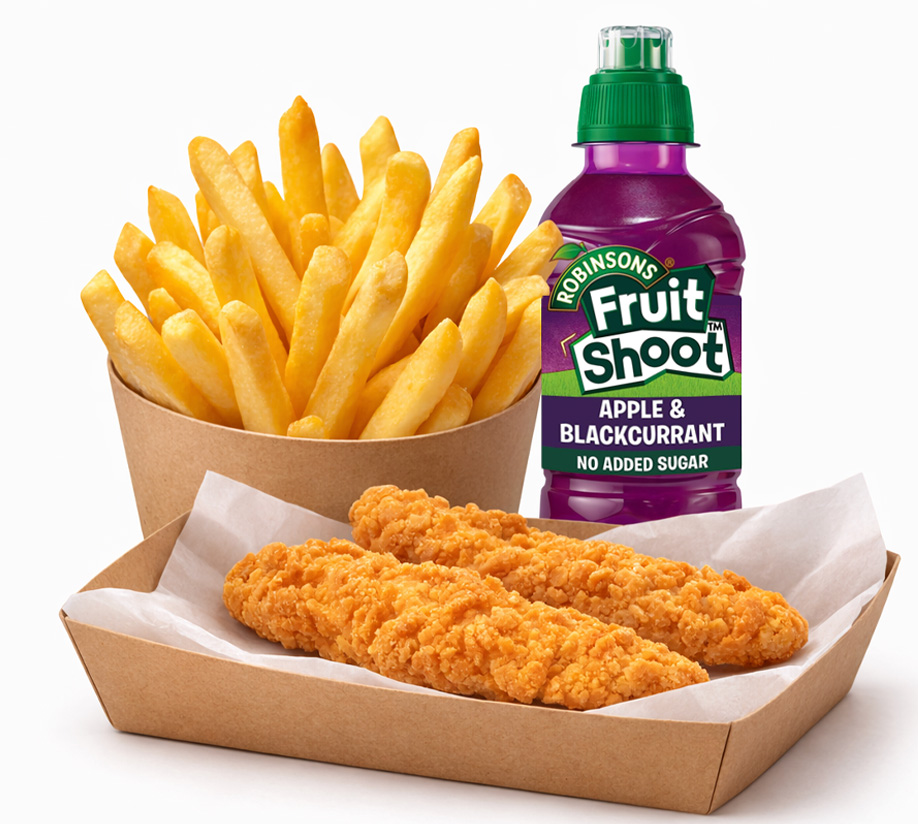 3 Chicken Strips + Fries