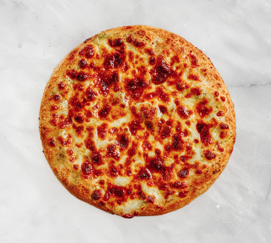 Garlic Bread Pizza with Cheese