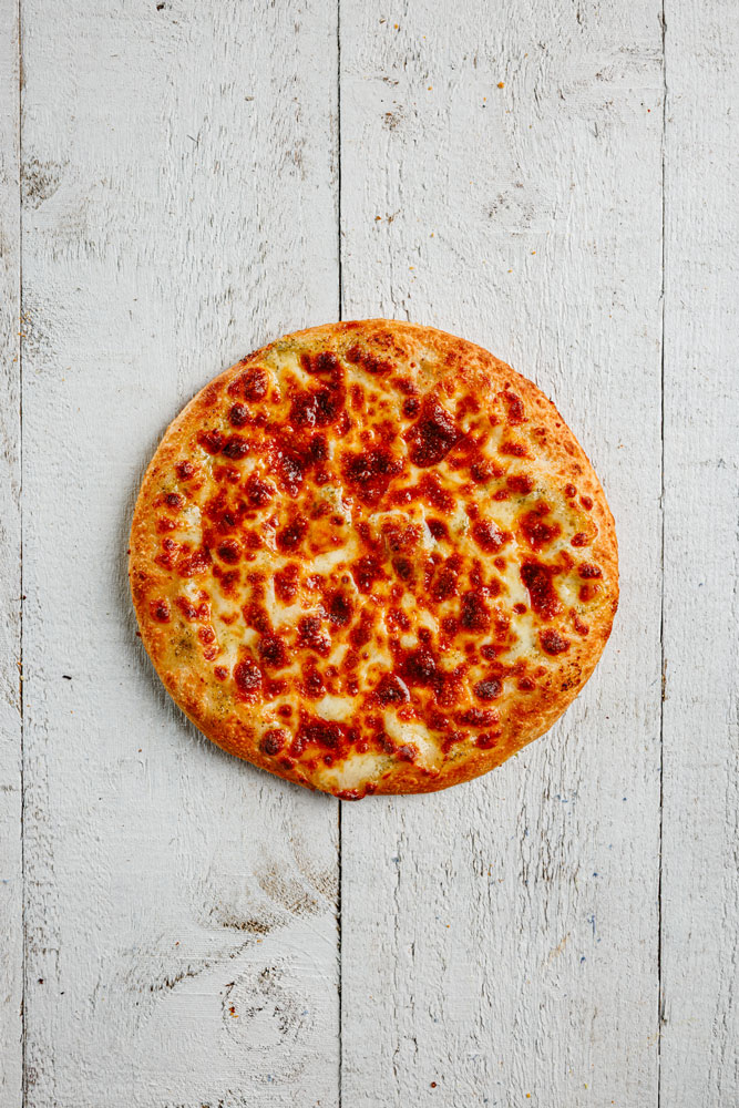 Garlic Bread Pizza with Cheese