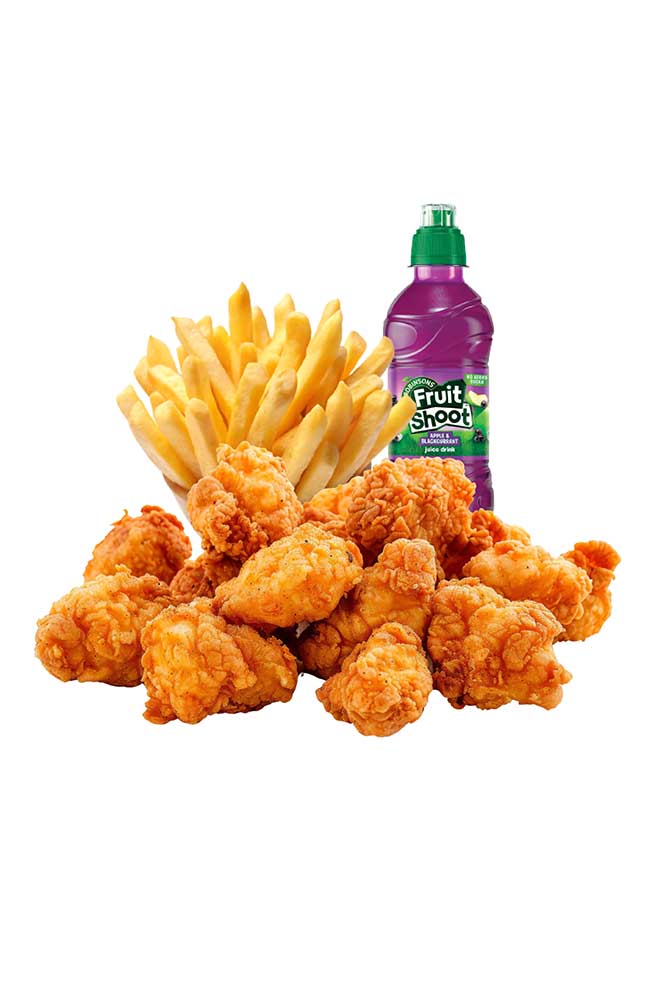 Popcorn Chicken + Fries